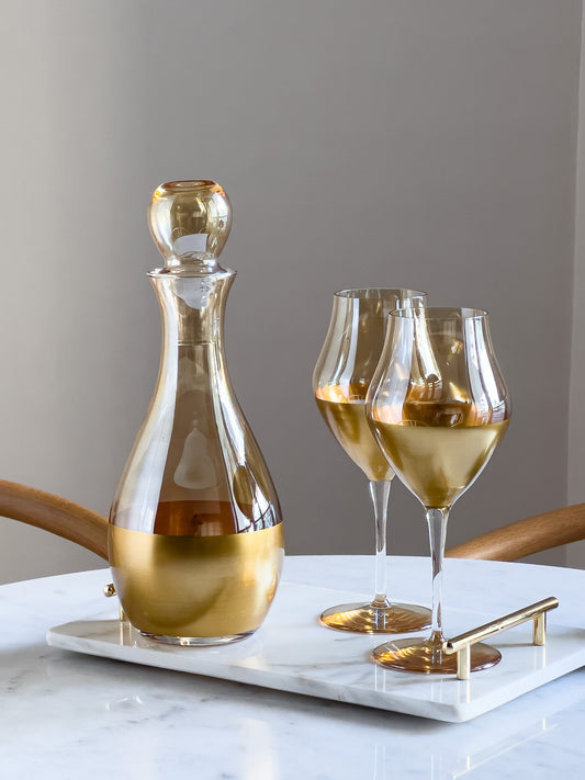 Miele Modern Gold Large Wine Glass