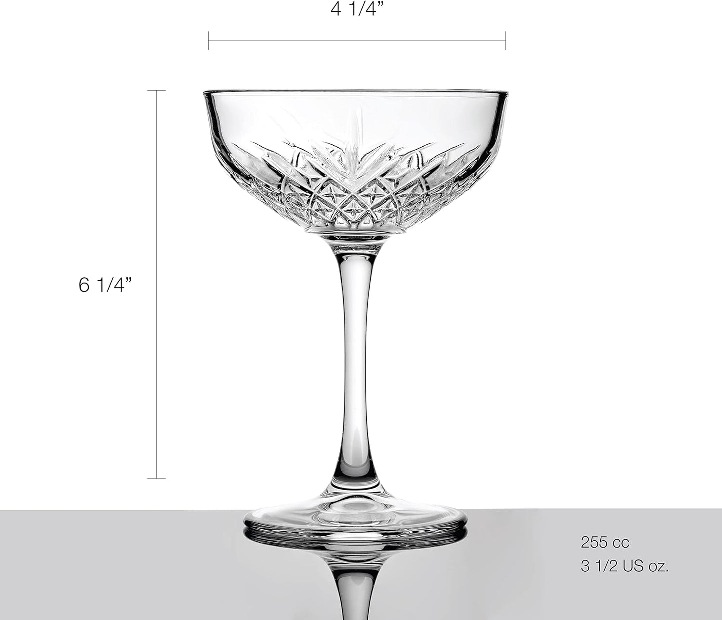 Aura Vintage Champagne Coupe