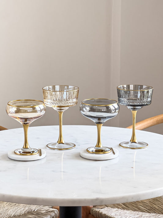 Eva Gold Edition Vintage Champagne Coupe