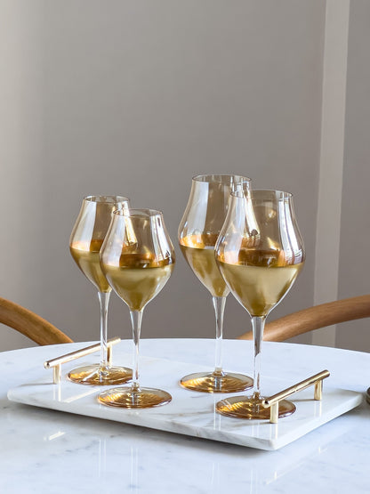 Miele Modern Gold Small Wine Glass