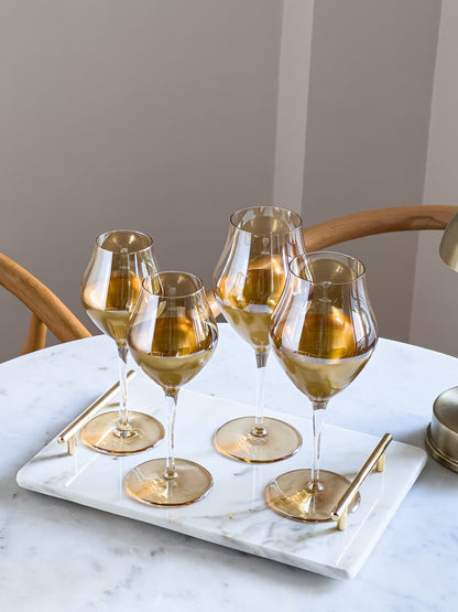 Miele Modern Gold Small Wine Glass